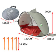 Children  Babies Beach  Tents Shade Bule