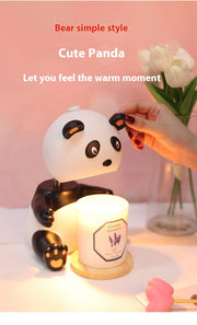 Panda Aromatherapy Wax Home Table Lamp